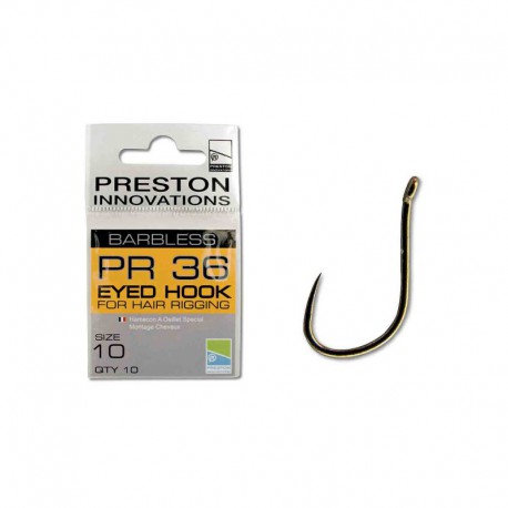 Preston PR 36 Barbless Size 10