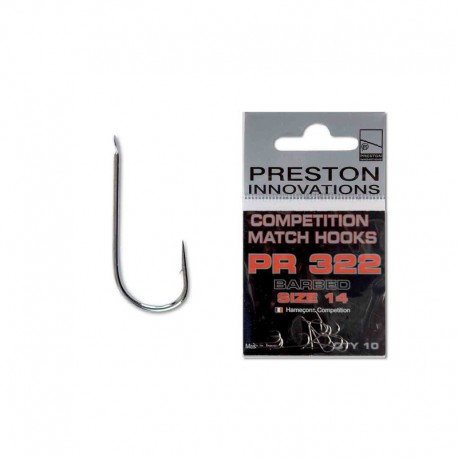 Preston PR 322 Competition Barbed Size 12