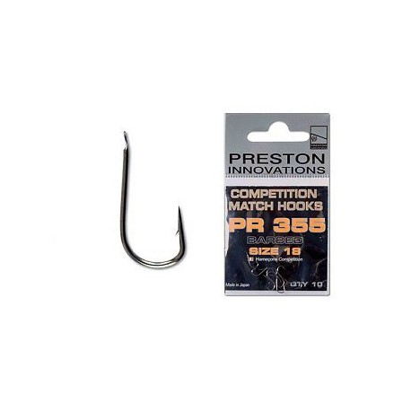 Preston PR 355 Competition Barbed Size 6