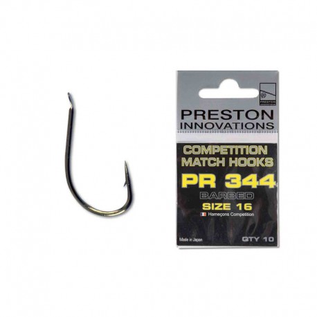 Preston PR 344 Competition Barbed Size 18