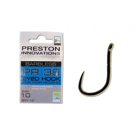 Preston PR 38 Barbless Size 18