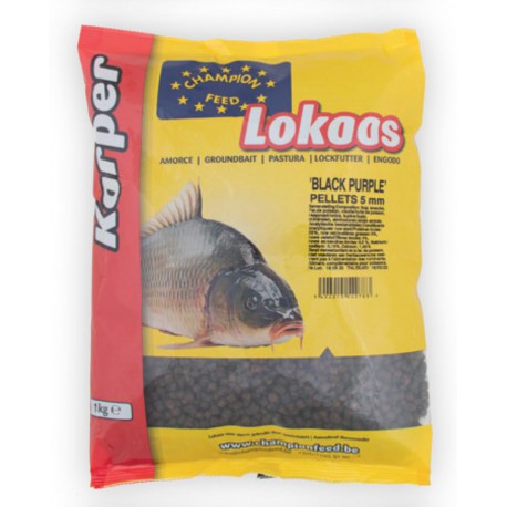 Champion Feed 7 mm Black Purple Pellets