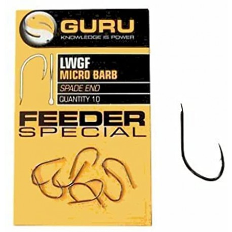 Guru LWG Feeder Special Eyed Size 20 Barbed Hook kopen - De goedkoopste in  NL!