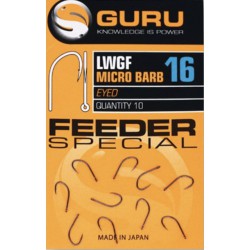 Guru Super MWG Hook Size 10 (Barbed/Eyed)