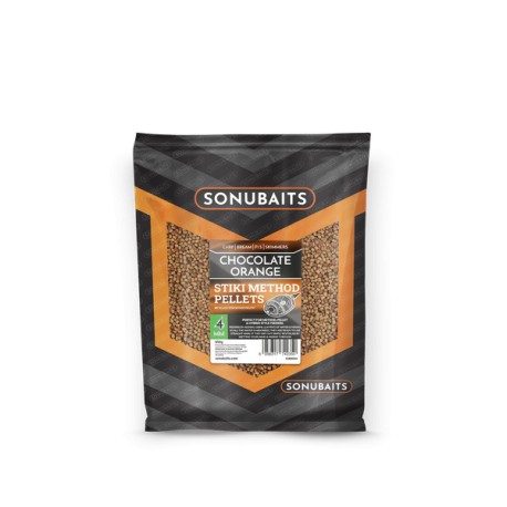 Sonubaits 4 mm Chocolade & Orange Stiki Method Pellet